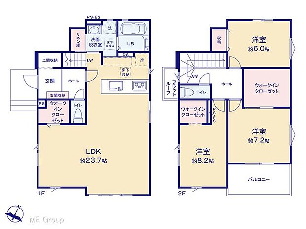 ~Floor plan~図面と異なる場合は現況を優先