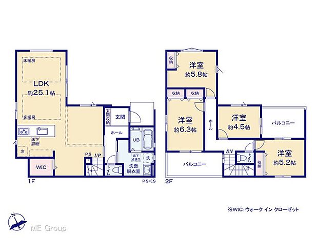 ~Floor plan~図面と異なる場合は現況を優先
