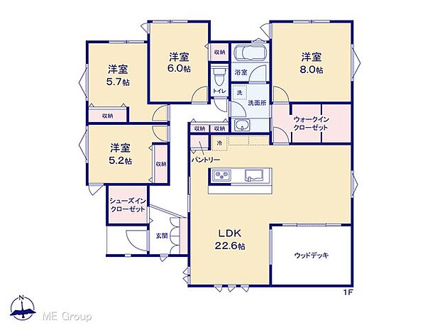 ~Floor plan~図面と異なる場合は現況を優先