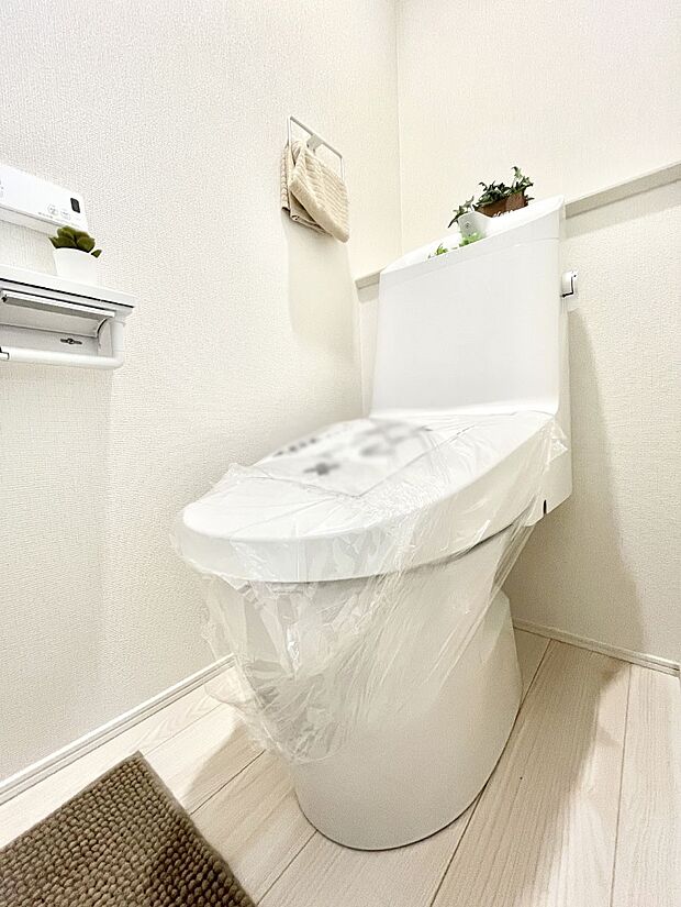 トイレは1階と2階それぞれに配置されていてとても便利です。