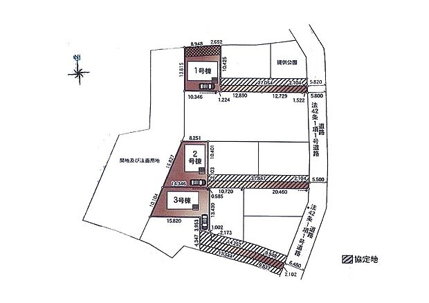 ~Plot map~ 図面と異なる場合は現況を優先致します。