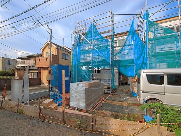 ◆A号棟◆~Exterior~ 閑静な住宅地は、伸び伸びスローライフを叶えてくれます。自然豊富な季節の移ろいを身近に感じられる環境で子育てすれば、お子様もきっと素直に成長してくれるはずです!