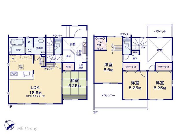 ~Floor plan~ 図面と異なる場合は現況を優先