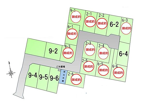 ~Plot map~ 図面と異なる場合は現況を優先