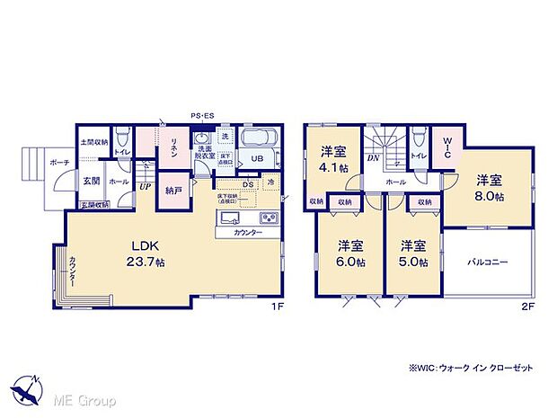 ～Floor plan～図面と異なる場合は現況を優先  