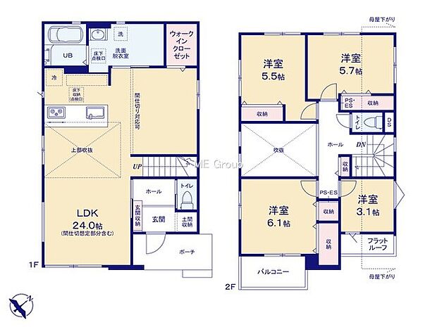 ◆3号棟◆~Floor plan~図面と異なる場合は現況を優先