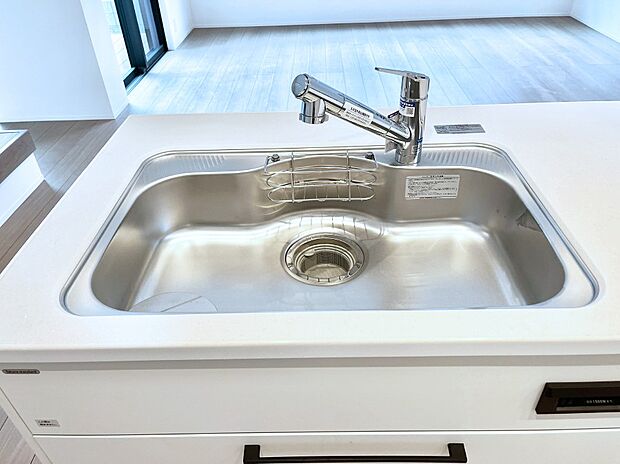 ◆2号棟◆いつでも清潔なおいしいお水を。一つの水栓で水道水と浄水を使い分け。