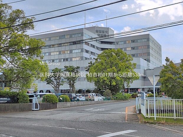 病院 530m 医科大学附属柏病院