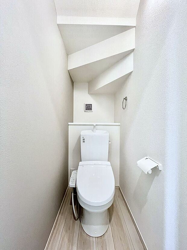 トイレは1階と2階それぞれに配置されていてとても便利です。