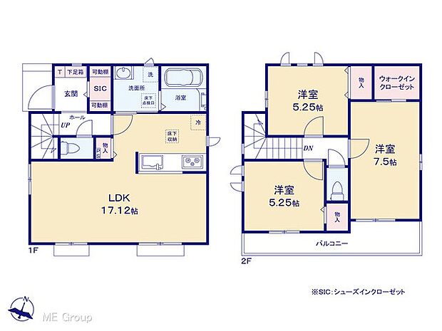 ～Floor plan～　図面と異なる場合は現況を優先