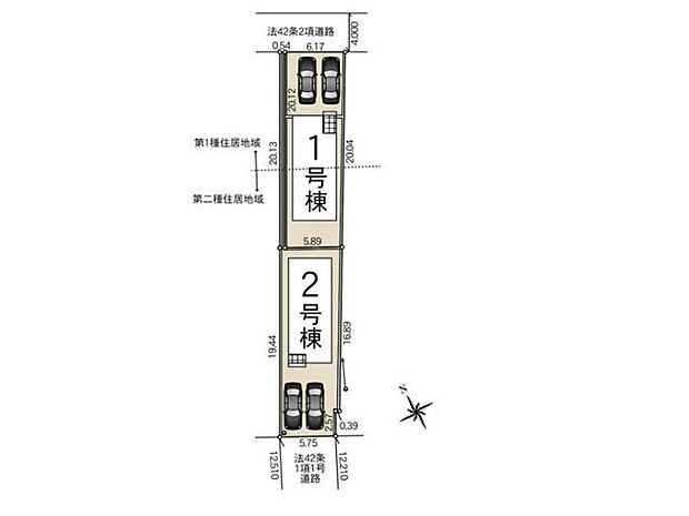 ～Plot map～　図面と異なる場合は現況を優先致します。