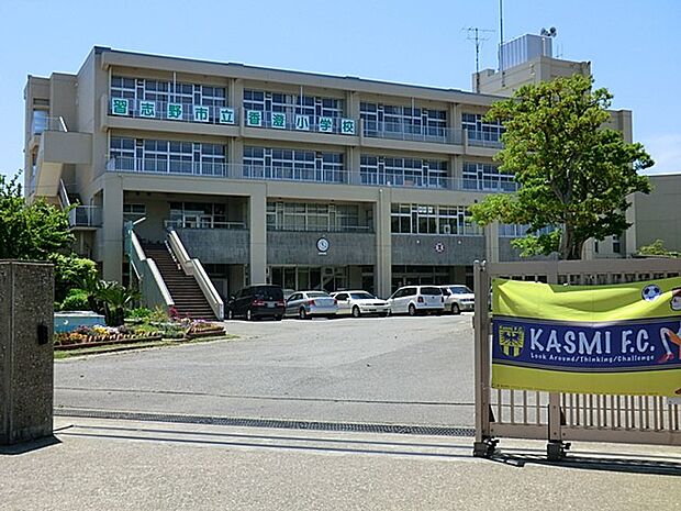 小学校 80m 習志野市立香澄小学校