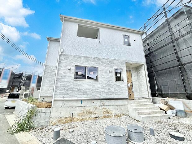 ◆1号棟◆~Exterior~ 整然とした空間演出、オーナー様にとって快適な理想の暮らしの実現は家のみの拘りではなく、そこで暮らす方々にとって素敵な環境であることも挙げられると思います。