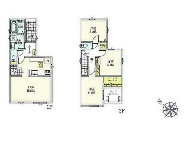 ~Floor plan~ 図面と異なる場合は現況を優先致します。
