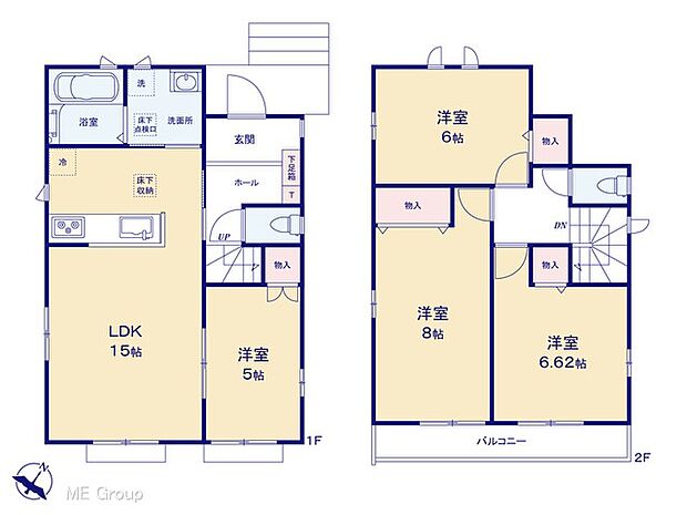 ◆H号棟◆~Floor plan~ 図面と異なる場合は現況を優先