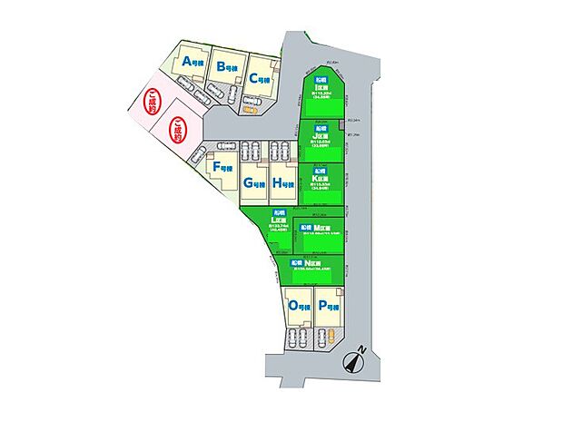 ~Plot map~ 図面と異なる場合は現況を優先