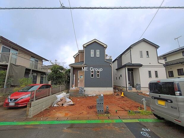 ◆A号棟◆～Exterior～　首都圏で憧れのスローライフ♪緑に囲まれた土地は都会の喧騒を忘れられそう。四季を通じて自然と触れ合えるスポットが周辺には盛りだくさん！