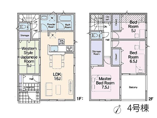 ◆4号棟◆～Floor plan～図面と異なる場合は現況を優先  