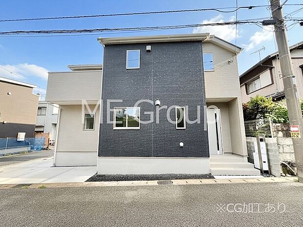 ◆2号棟◆~Exterior~ 「落ち着き」と「安らぎ」と「快適」を実現してくれます。いつ友人・親戚・来客が来ても決して油断しないハイスペックな邸宅。上質な暮らしを演出します。