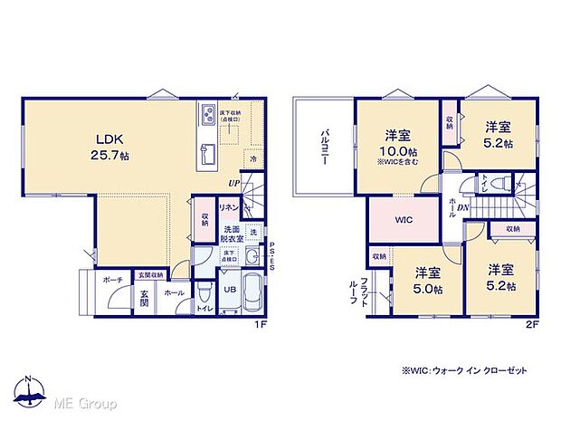 ◆1号棟◆~Floor plan~ 図面と異なる場合は現況を優先