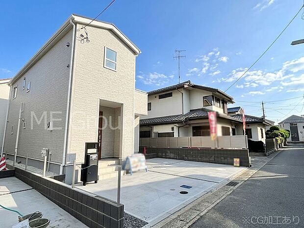 前面道路はきちんと整備されています