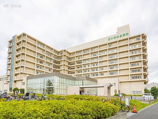 病院 1270m 鎌ヶ谷総合病院