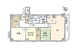 間取図画像 2SLDK