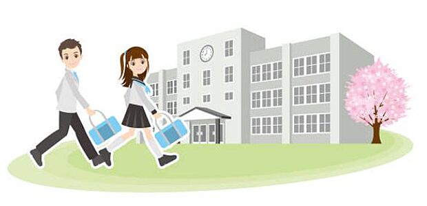 【中学校】高松市立紫雲中学校まで1869ｍ