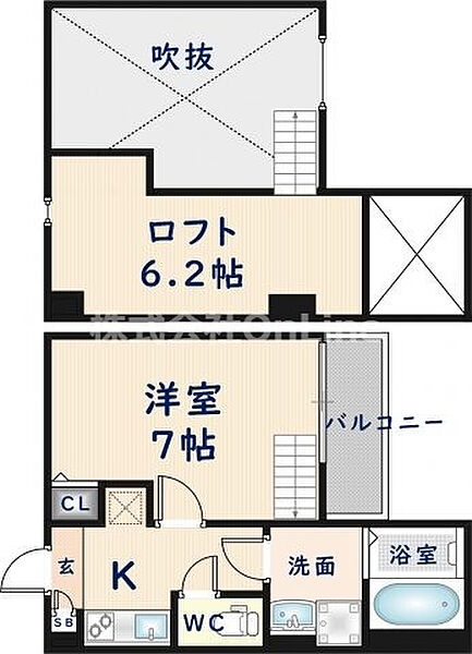 同じ建物の物件間取り写真 - ID:227080577562