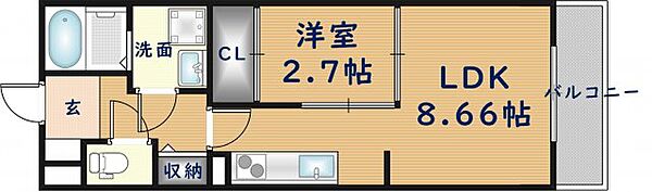 同じ建物の物件間取り写真 - ID:227084105117