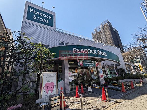 画像19:ピーコックストア桜新町店 徒歩8分。 640m