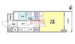 Ｍ’ｓレジデンス 2階1Kの間取り