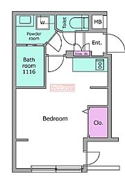 間取図画像 ワンルーム