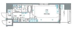 ZOOM池尻大橋 1Kの間取図画像