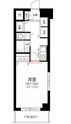 ライオンズマンション高津 1Kの間取図画像
