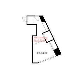 サンシティー東和 1Kの間取図画像
