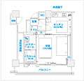 松屋タワー23階15.8万円