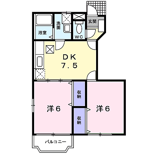 同じ建物の物件間取り写真 - ID:208009315057