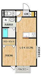 ベルハウスD棟 2階