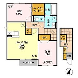 グラマードマレIII　Ｄ 2階/201