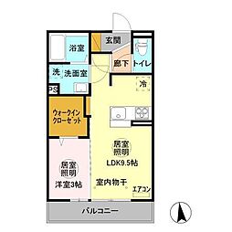 フォレストメゾン堀割 2階