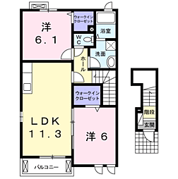 サンフィオーレ　Ｂ 2階