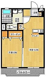 ヒルズ石塚 2階/202