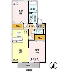ロイヤルスクエア C 1階