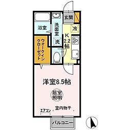 セジュール神之池 2階/205