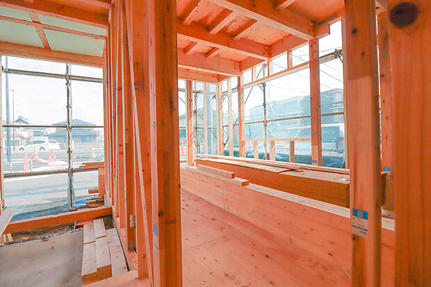 【本物件は準耐火構造】木造でも火災に強い建物を建築予定♪通常の建売住宅よりもコストアップとなりますが、お客様にとりましては、地震保険の加入保険料も50%に抑えられるなど良い事ばかりです♪