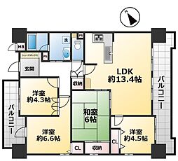 間取図画像 4LDK