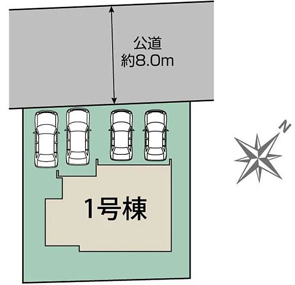 現地区画図になります！