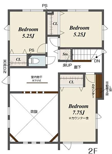 2階間取り