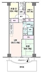 間取図画像 3LDK
